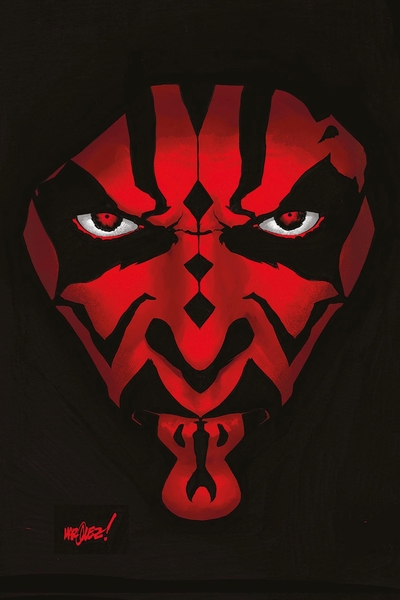 Image de Dark Maul : Black White & Red (Variant)