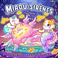 Picture of Miaou-sirènes : coloriages magiques et cosy