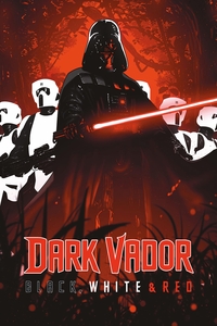Image de Dark Vador : Black, White & Red