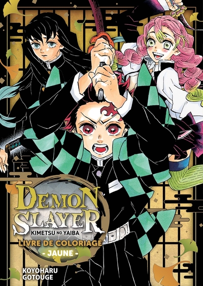 Image de Demon Slayer - Livre de coloriage N°05 : Jaune