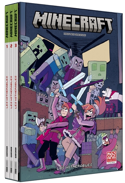 Picture of Minecraft La BD Officielle : Les Witherables - Coffret intégrale