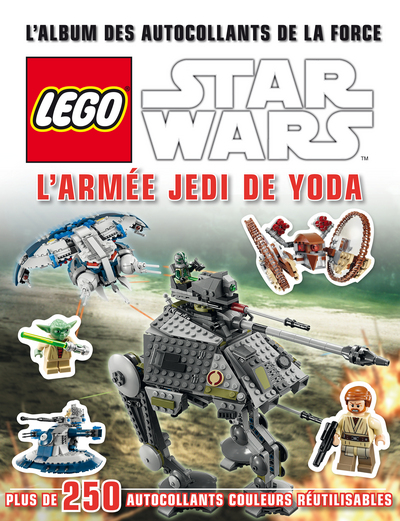 Image de LEGO STAR WARS, L'ALBUM DES AUTOCOLLANTS : L'ARMEE JEDI DE YODA