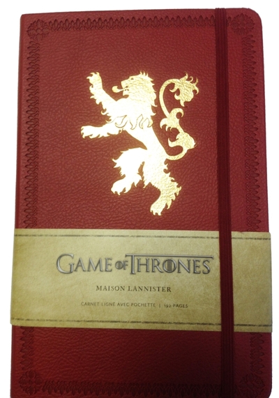 Image de GAME OF THRONES : CARNET MAISON LANNISTER