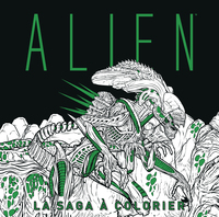Image de ALIEN, LE LIVRE DE COLORIAGE