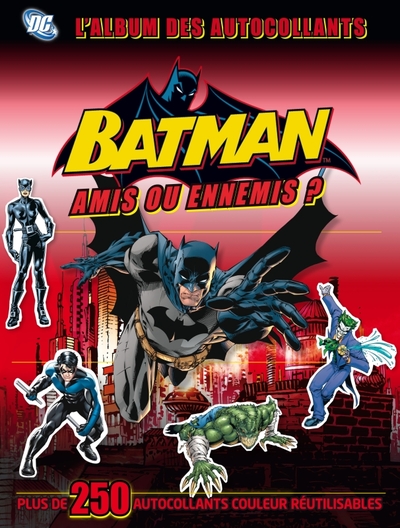 Picture of DC COMICS: L'ALBUM DES AUTOCOLLANTS BATMAN N°1 AMIS OU ENNEMIS