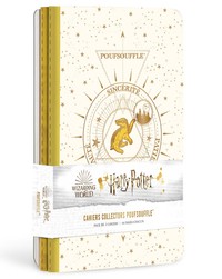 Picture of Harry Potter constellations : pack de 3 cahiers Poufsouffle
