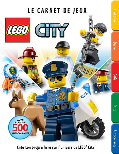 Picture of LEGO CITY, LE CARNET DE JEUX