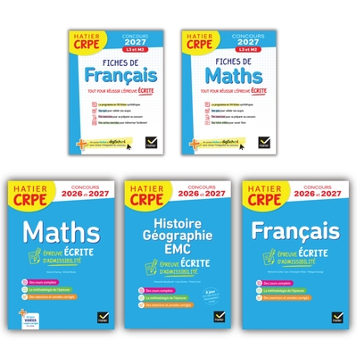 Image de Colis vrac CRPE 13 ex - Epreuves d'admissibilité