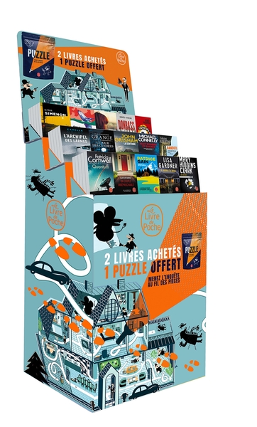 Image de Présentoir lutrin 100LP Thrillers 2024