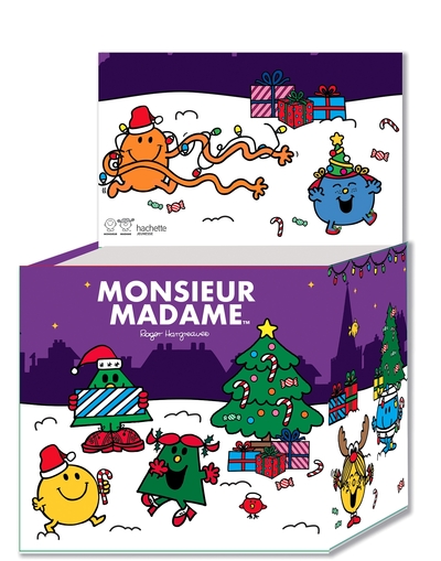Picture of Boite noël Monsieur Madame 20 ex