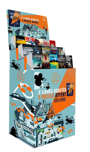 Image de Présentoir lutrin 65LP Thrillers 2024