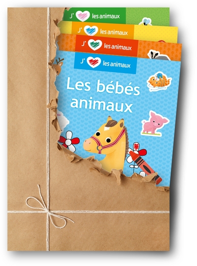 Image de Pack Stickers LDS J'aime les animaux 20 ex 2025