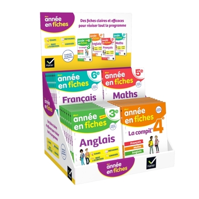 Image de Comptoir Mon Année en Fiches 30 ex