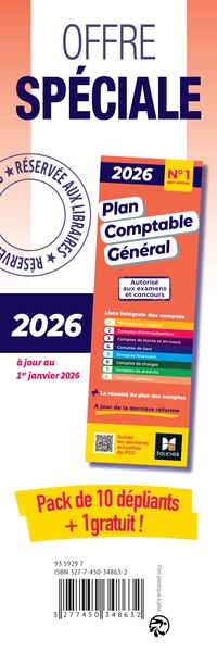 Picture of PACK PCG 2026 - 10 +1 gratuit