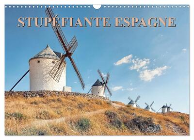 Picture of Stupéfiante Espagne (Calendrier mural 2025 DIN A3 vertical), CALVENDO calendrier mensuel