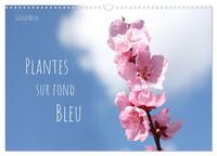 Image de Plantes sur fond bleu (Calendrier mural 2025 DIN A3 vertical), CALVENDO calendrier mensuel
