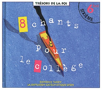 Picture of 8 chants pour le college CD 6eme + livret de chants