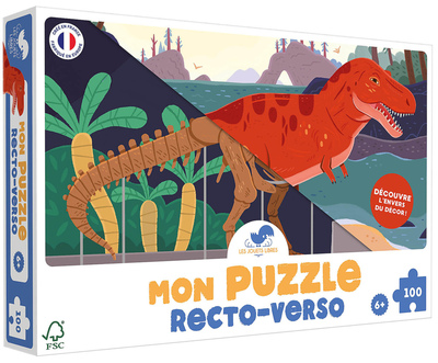 Picture of Mon puzzle recto-verso T-Rex