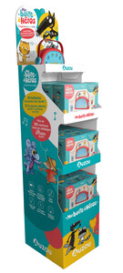 Picture of PLV VIDE DE SOL - MA BOITE A HEROS - KIT UNITAIRE A PLAT