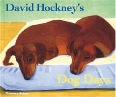 Picture of David Hockney's Dog Days (Hardback) /anglais