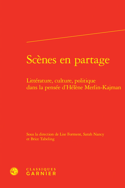 Image de Scènes en partage