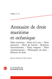 Picture of Annuaire de droit maritime et océanique
