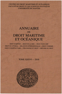 Image de Annuaire de droit maritime et océanique