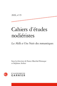 Picture of Cahiers d'études nodiéristes