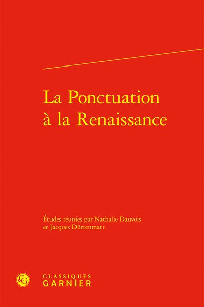 Image de La Ponctuation à la Renaissance