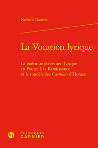 Image de La Vocation lyrique