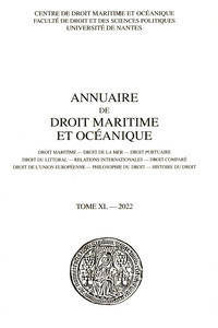 Picture of Annuaire de droit maritime et océanique