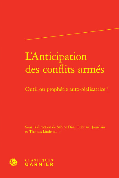 Image de L'Anticipation des conflits armés