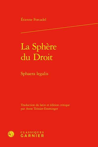 Picture of La Sphère du Droit