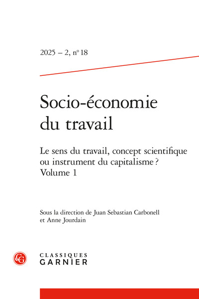 Image de Socio-économie du travail