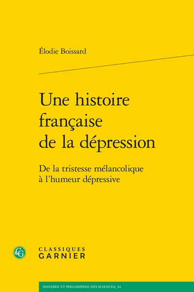 Image de Une histoire française de la dépression