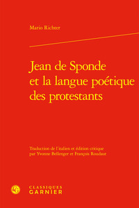 Image de Jean de Sponde et la langue poétique des protestants