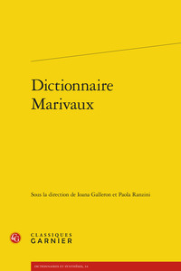 Image de Dictionnaire Marivaux