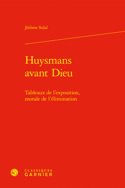 Picture of Huysmans avant Dieu