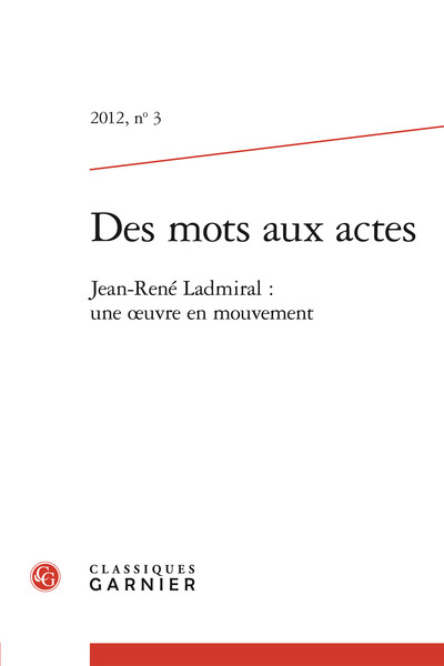 Image de Des mots aux actes