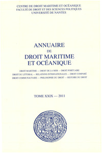 Picture of Annuaire de droit maritime et océanique