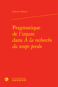 Image de Pragmatique de l'injure dans À la recherche du temps perdu