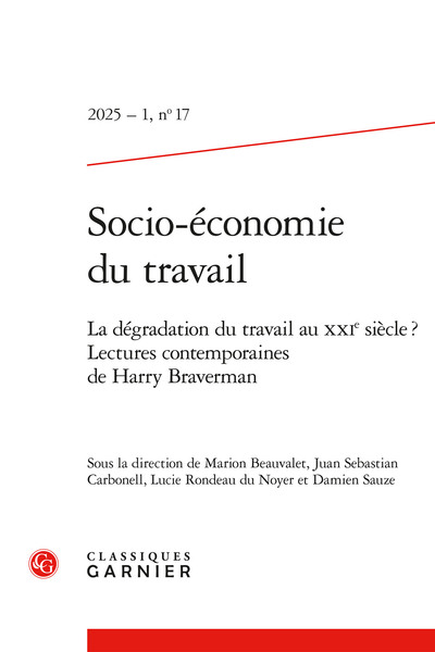 Image de Socio-économie du travail