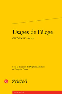 Image de Usages de l'éloge