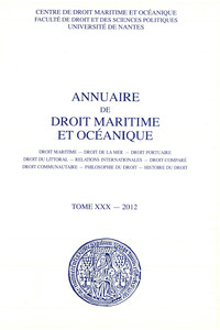 Picture of Annuaire de droit maritime et océanique