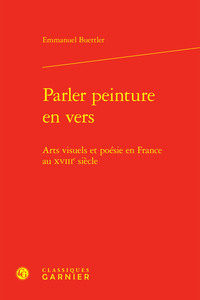 Picture of Parler peinture en vers