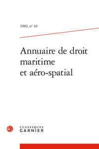Picture of Annuaire de droit maritime et aéro-spatial