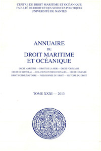 Picture of Annuaire de droit maritime et océanique