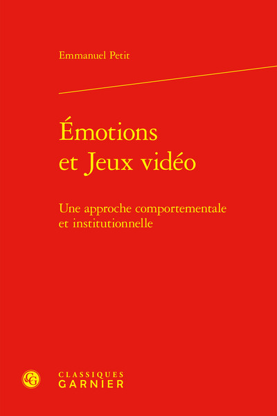 Image de Émotions et Jeux vidéo