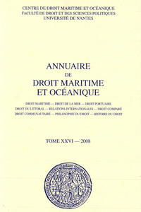 Picture of Annuaire de droit maritime et océanique