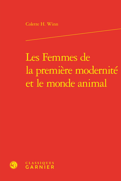 Picture of Les Femmes de la première modernité et le monde animal